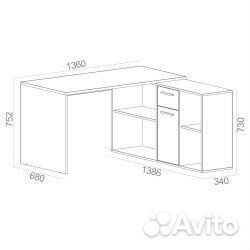 Стол компьютерный трансформер