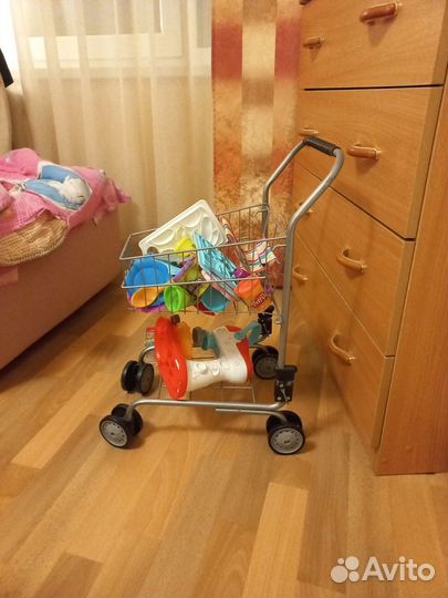 Продам детскую тележку для супермаркета Melobo