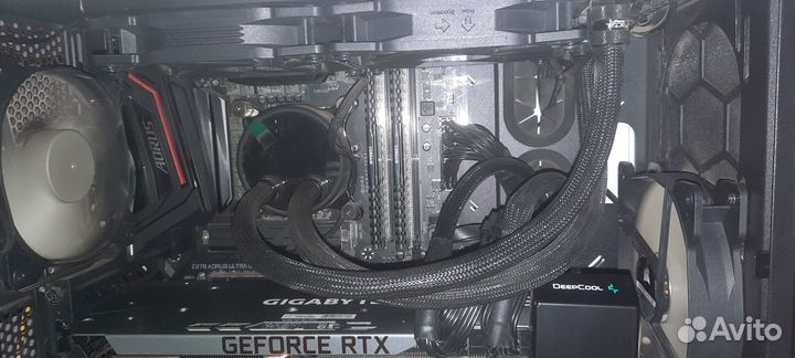 Intel i7 8700K+Z370 aorus+16ddr4+сжо+Корпус