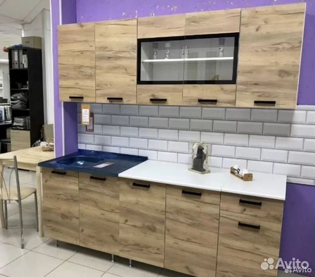 Кухня 2 метра со столешницей