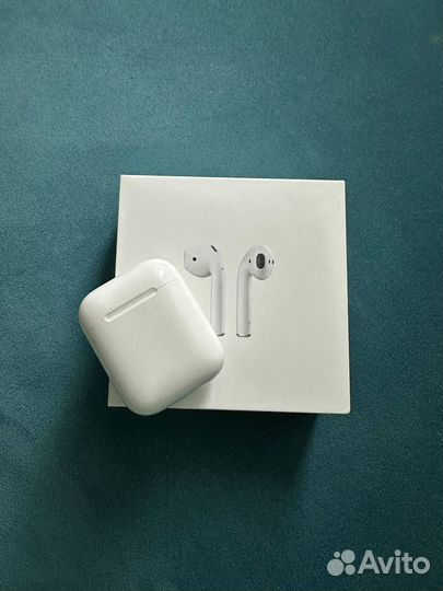 Наушники apple airpods (with charging case)