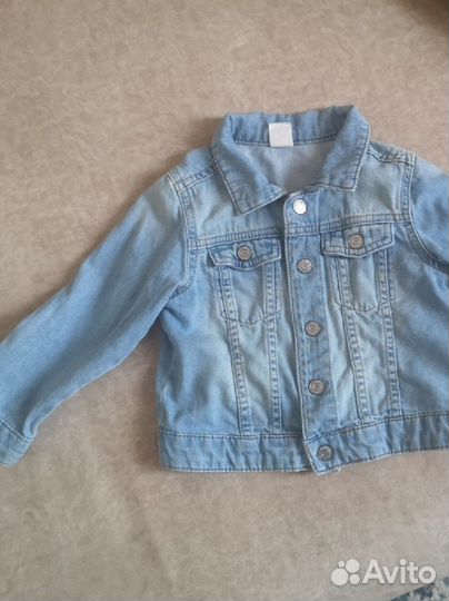 Джинсовая куртка для девочки hm 92