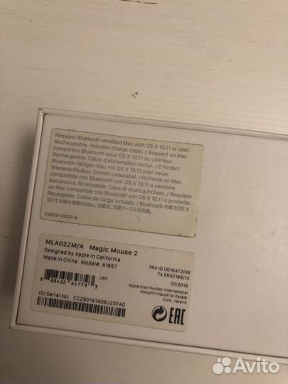 Мышь Apple magic mouse 2