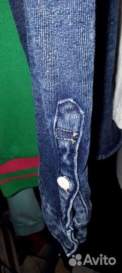 Рубашка джинсовая