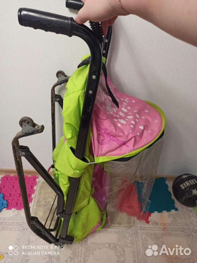 Детские санки с колесами бу