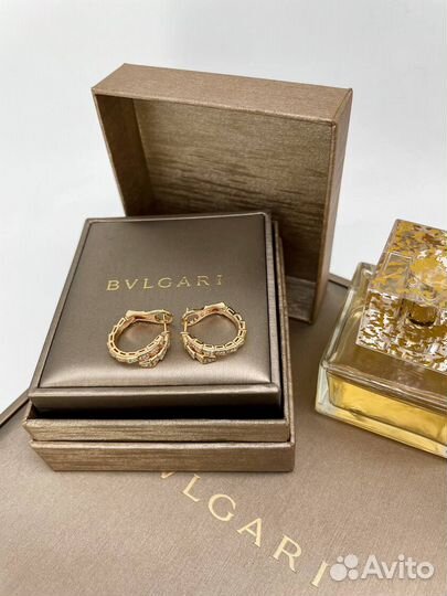 Bvlgari Серьги Золото Бриллианты