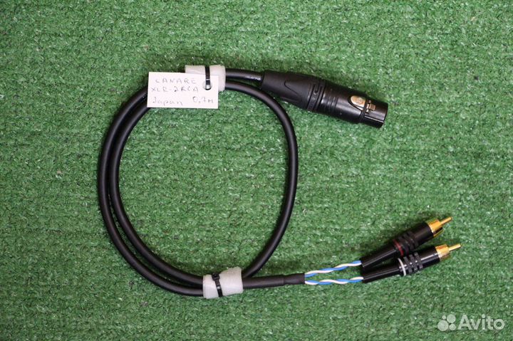 Кабели-переходники 1XLR (F) -2RCA