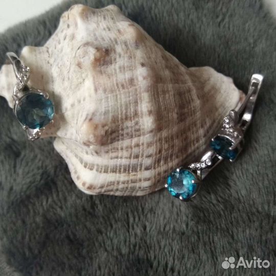 Серьги и кольцо