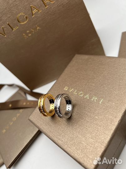 Bvlgari кольцо 16,17,18 размер