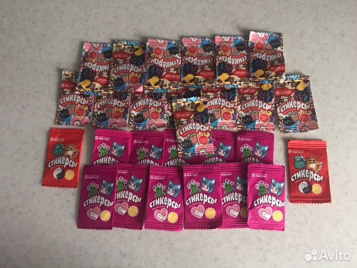 Стикерсы магнит 27 шт