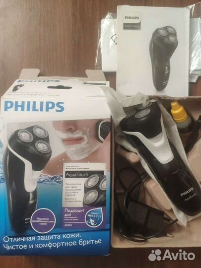 Машинка для бритья Philips AT610