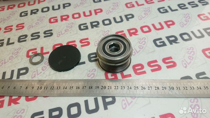 Шкив генератора с обгонной муфтой LF ZJ б/у