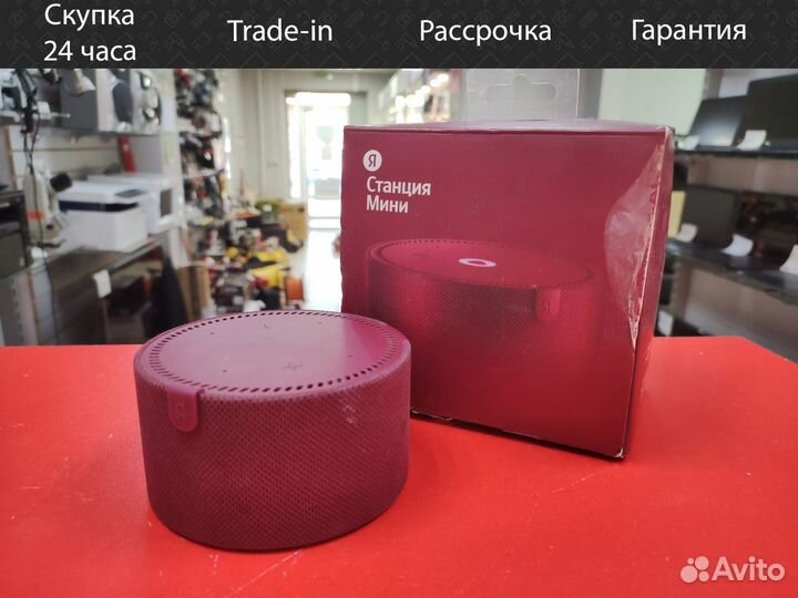 Умная колонка Яндекс Станция Мини с Алисой