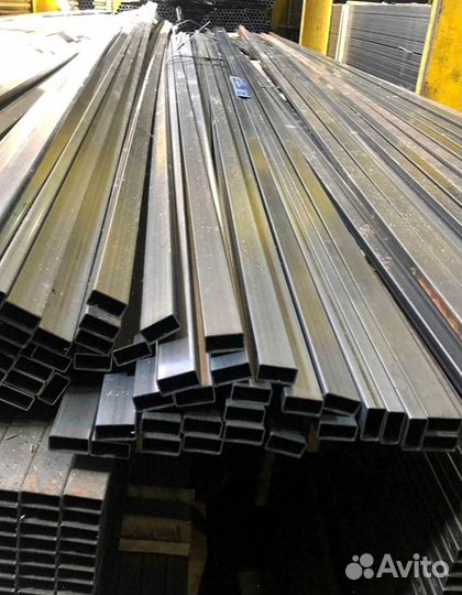 Труба прямоугольная 50х25х2 мм