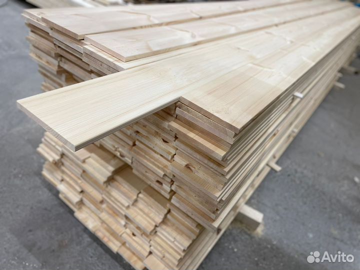 Планкен прямой из лиственницы 20х90х6000мм