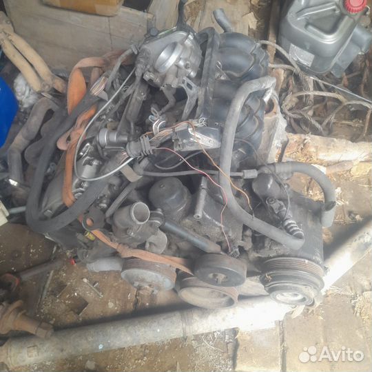 Мотор с коробкой мерседес бенс e230.1997