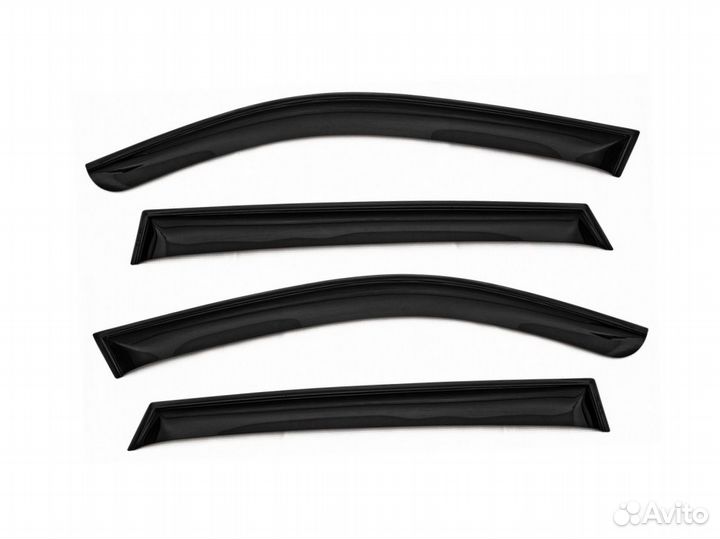 Дефлекторы окон (ветровики) Volvo XC-90 2003-2014