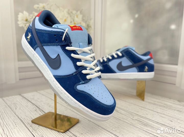 Кроссовки nike sb dunk low pro why so sad