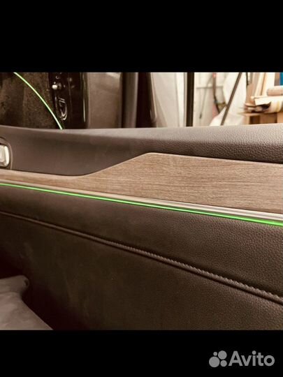 Контурная подсветка салона