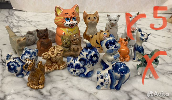 Статуэтки кошек