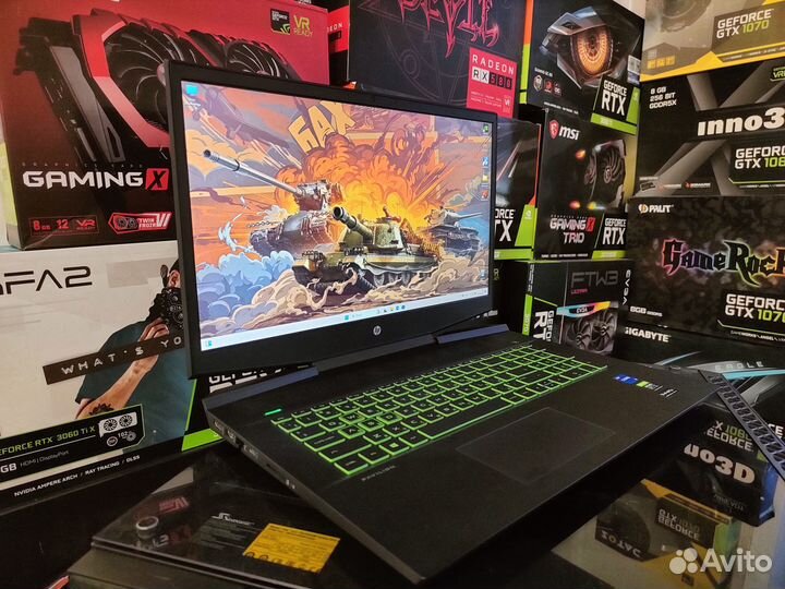 Игровой 17.3 144hz /i5/16Gb/ssd/2Tb/rтх 3050Ti