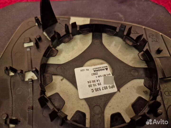 Зеркало левое Audi A4,A5,A6,Q3(2007-2011),Skoda Su