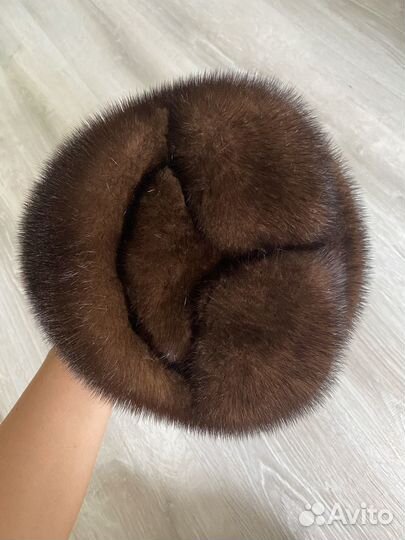 Шапка норковая новая