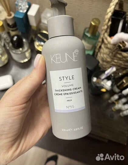 Уплотняющий крем Keune (уход и термозащита)