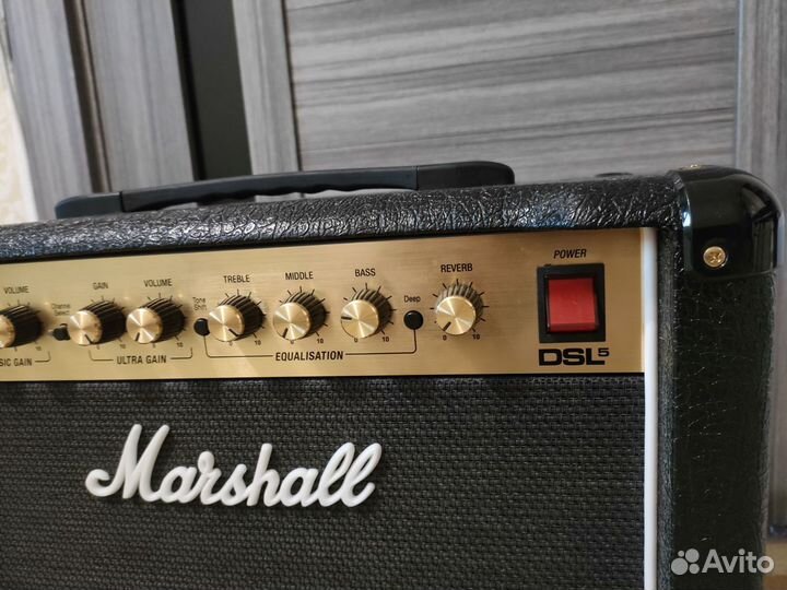 Ламповый Комбоусилитель marshall DSL5sl