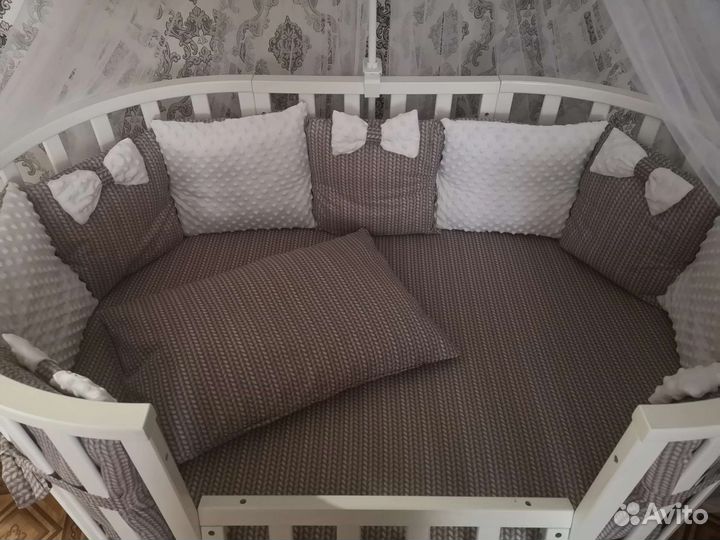 Бортики в кроватку