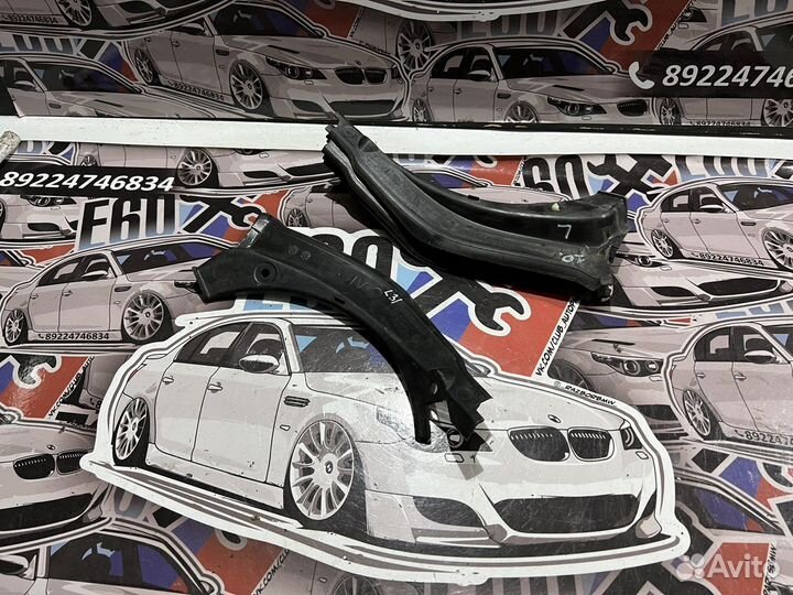 Накладка водостока левая BMW E60
