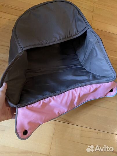 Чехол накидка на коляску на ножки