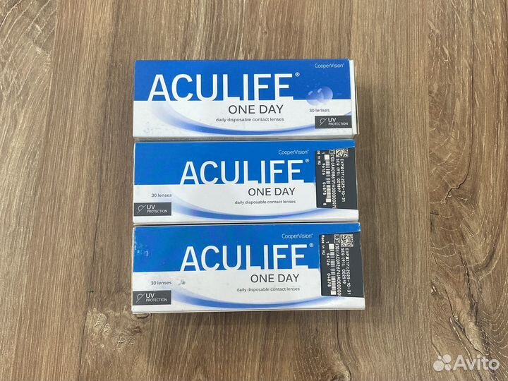 Линзы контактные aculife