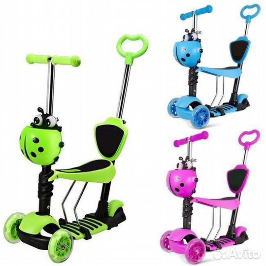 Самокат детский 5 в 1