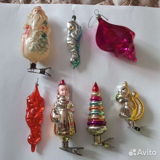 Елочные игрушки СССР
