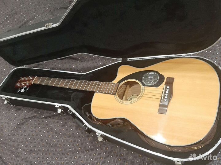 Гитара fender CD-60SCE dread NAT