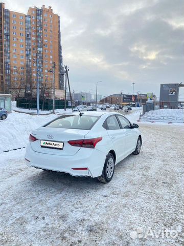Hyundai Solaris 1.4 AT, 2018, 133 000 км объявление продам