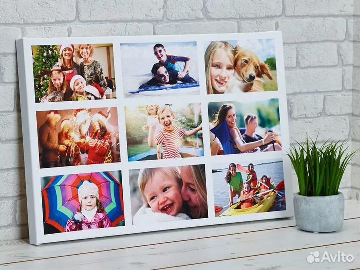 Портрет на холсте. Портрет по фото