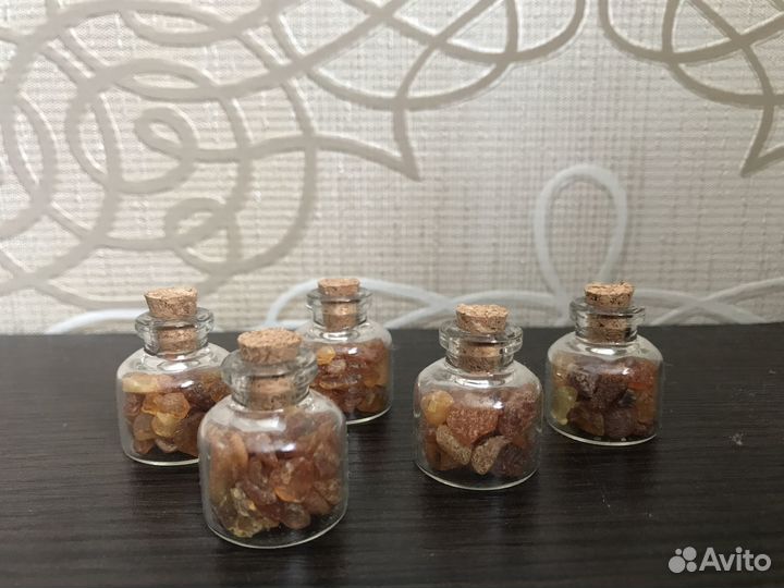 Янтарь бутылочка