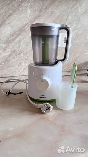 Пароварка блендер philips avent 2 в 1