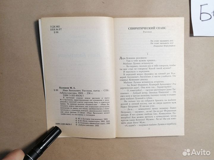 Иван Васильевич Булгаков Михаил Афанасьевич