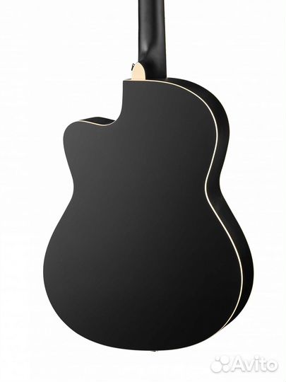 Акустическая гитара, с вырезом Naranda HS-3911-BK