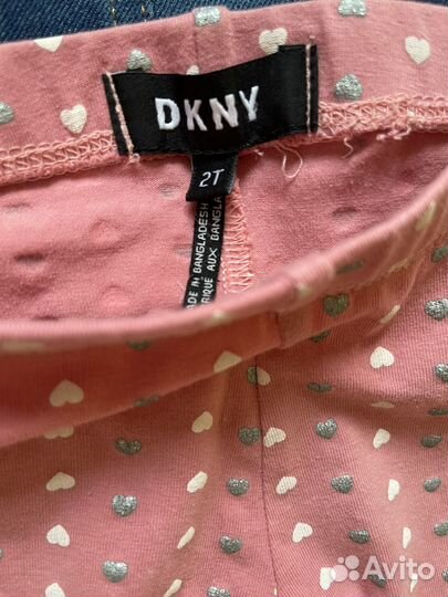 Куртка, футболка,леггинсы dkny 2-3 года