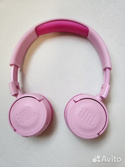 Детские наушники с микрофоном JBL JR300BT Pink