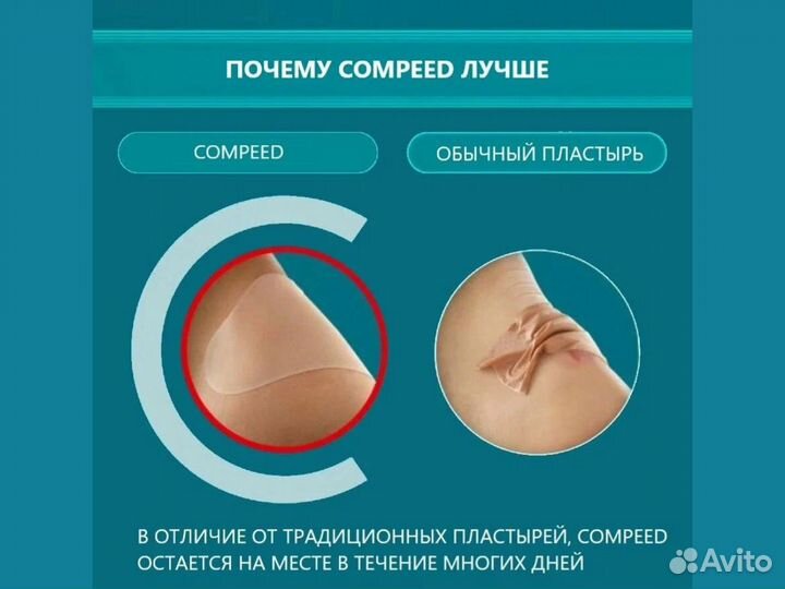 Compeed пластырь от натопышей. Мозольный пластырь