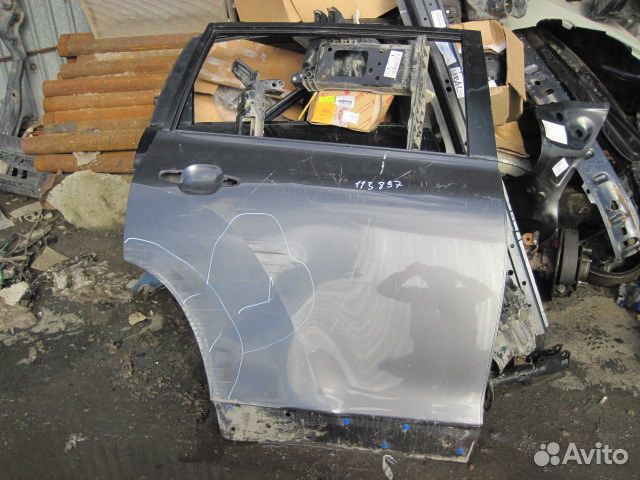 Дверь задняя правая Toyota Highlander