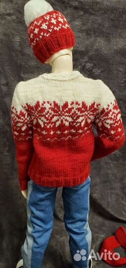 Bjd новогодняя одежда бжд 1/3, 72 см