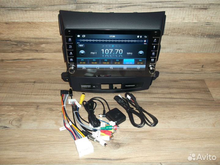 Магнитола Mitsubishi Outlander Xl Android крутилки