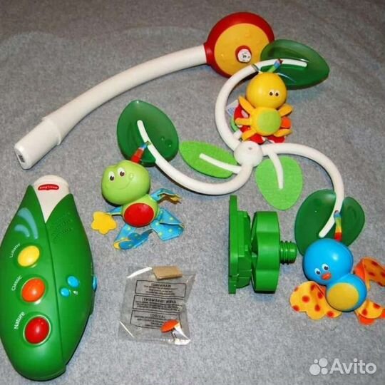 Мобиль на кроватку tiny love лесное озеро