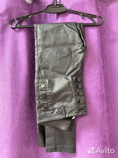 Легенсы кожаные